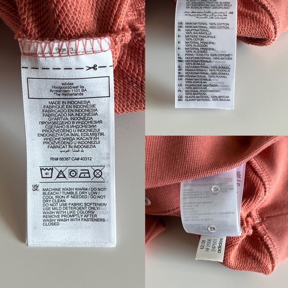 adidas Always Original Snap-Button Hoodie - Picture 16 of 16